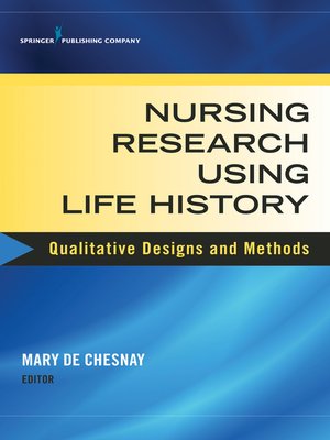 cover image of Nursing Research Using Life History